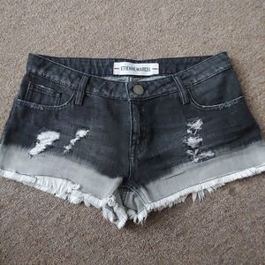 Etienne Marcel Ombre Jean Shorts